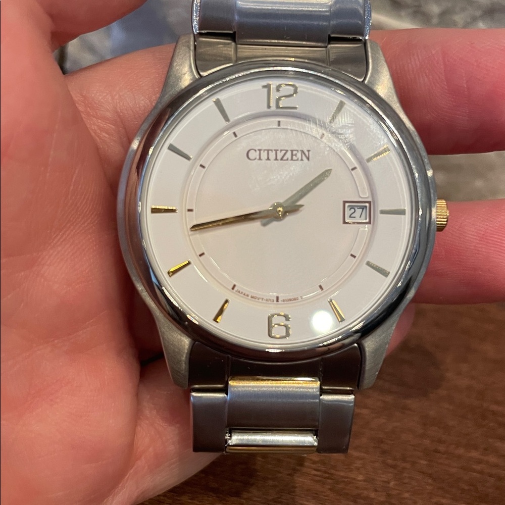 Citizen Two-Tone Silver and Gold Watch - Picture 2 of 5